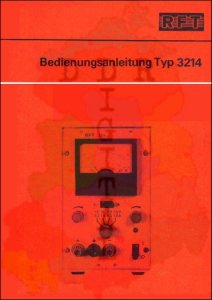 Bedienungsanleitung Typ 3214